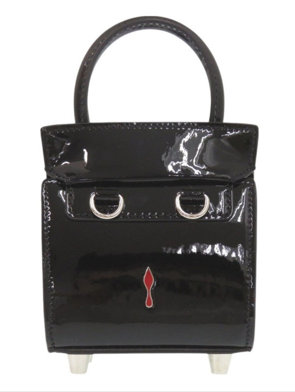 Christian Louboutin Paloma Nano Patent Leather Shoulder Bag – Black! - Picture 2 of 7